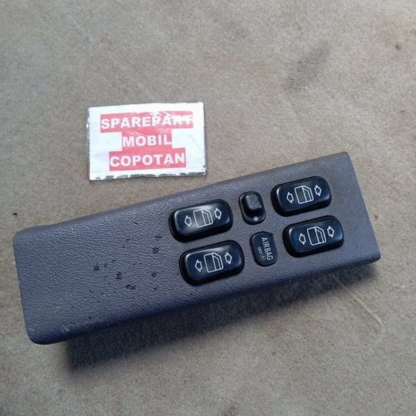 Switch Saklar Tombol Power Window Pusat Mercy Mercedes Benz A140 W168 #