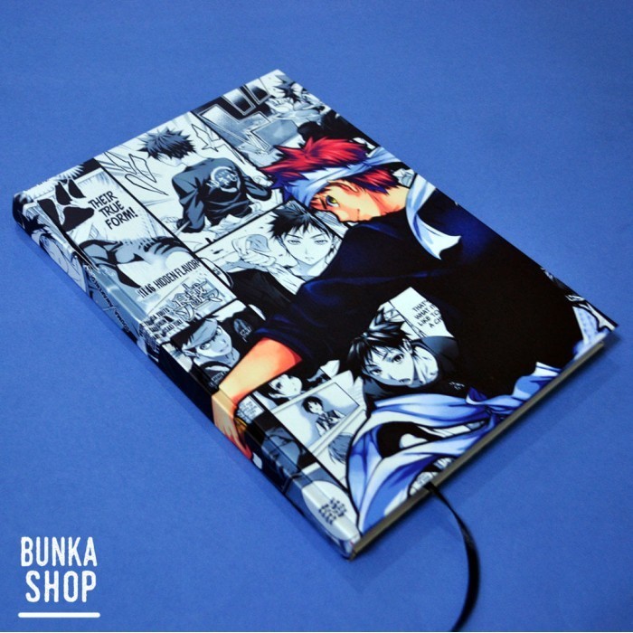 

Diskon Note Book Anime Shokugeki No Souma A5 Hardcover Gilaa!!!