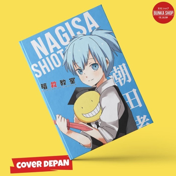 

Star Note Book Anime Hardcover Ansatsu Kyoushitsu Nagisa Shiota A5 Murah