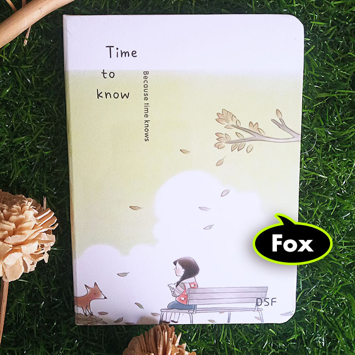 

Unik Buku Catatan Diary / Notebook Hardcover Dsf 141642 - Time To Know - Promo