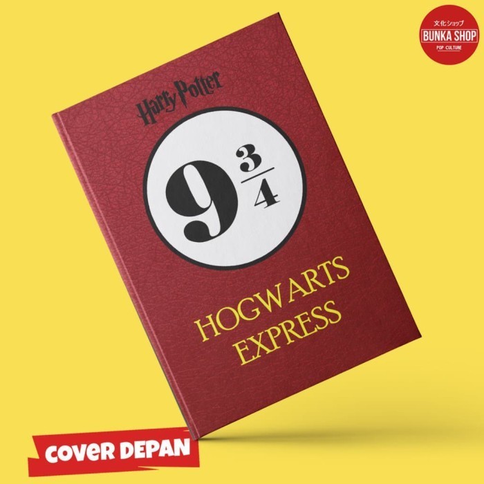 

Segera Miliki Note Book Film Harry Potter Hogwarts Express Peron 9 3/4 Hardcover A5 Trendi