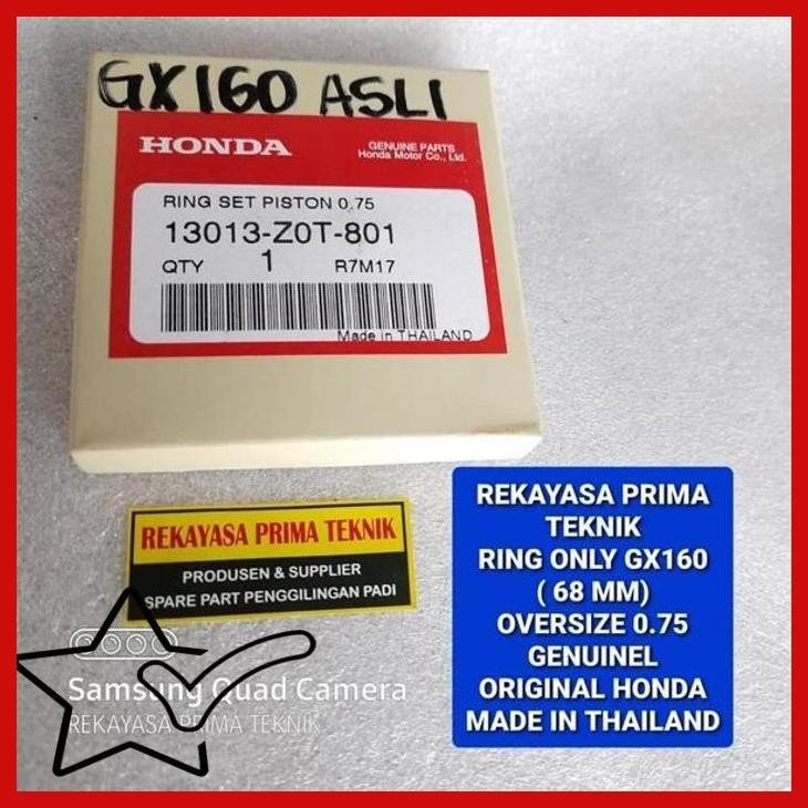 [BSBL] GX160 0.75 RING ONLY ORIGINAL GENUINEL HONDA ASLI MADE IN THAILAND RINGNYA SAJA ALKON POMPA A