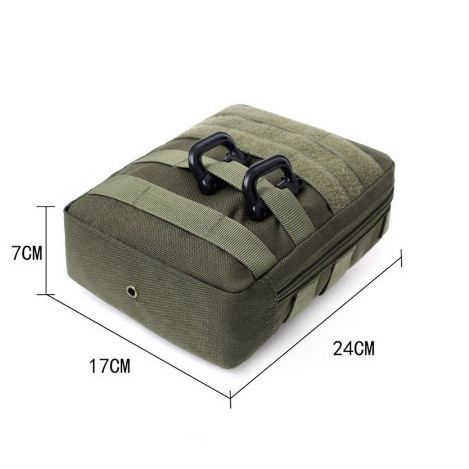 Tas Tempat Pertolongan Pertama Tactical Army-Tas P3K Outdoor Militer