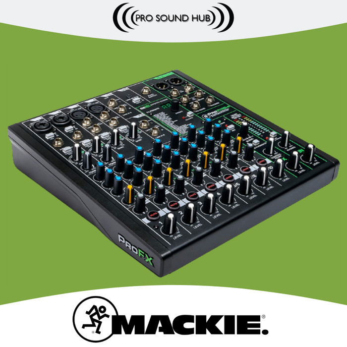 Mackie Profx10V3 Profx10 V3 Mixer 10 In 4 Channel Usb Audio Interface Aksesoris Audio