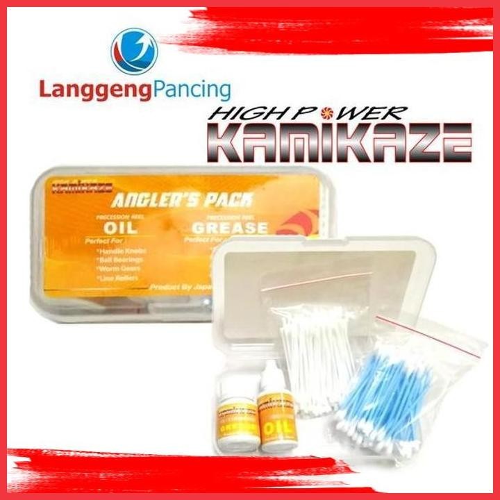 

(BK TOKOP) KAMIKAZE OIL DAN GREASE ANGLERS PACK