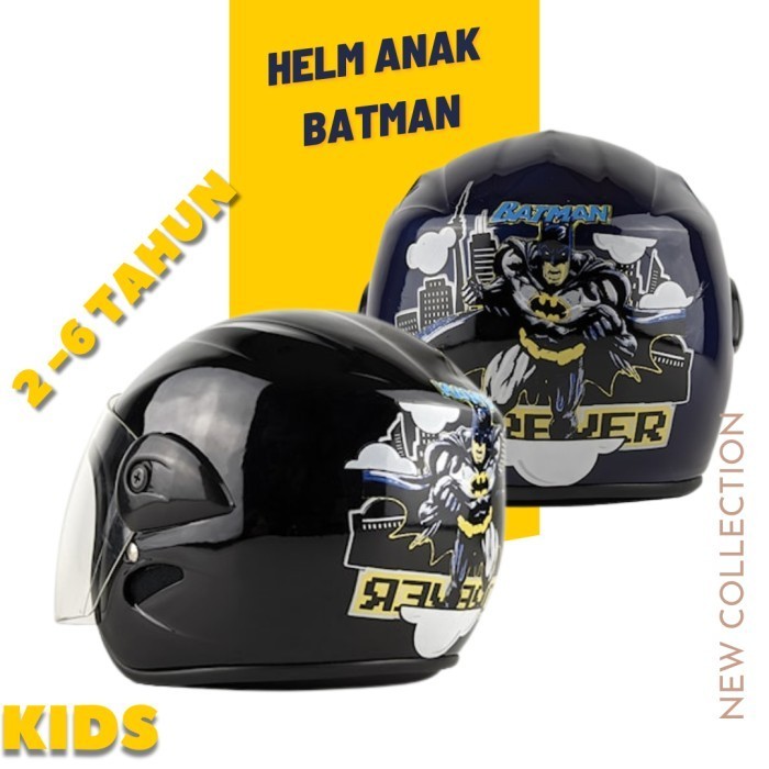 Helm Anak Usia 3 Tahun Karakter Lucu SNI Buat Balita Cewek Cowok