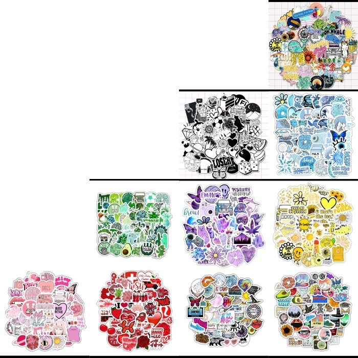 

Aman Stiker Tumblr Kawaii/Diary/Journal/Hp/Skin Laptop/Koper Bagus