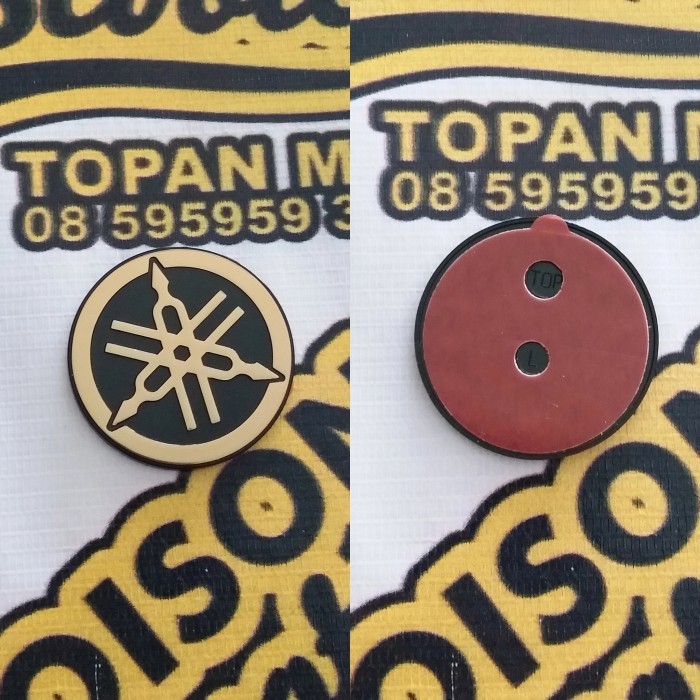 emblem logo yamaha gold original yamaha Nmax Lexi Aerox