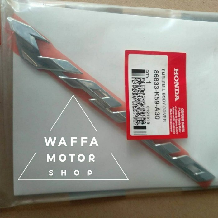 emblem logo ori vario 125/150 esp led 2015-2017 ori