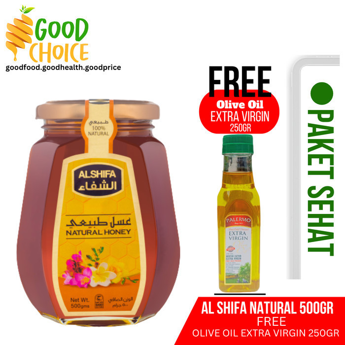 

Promo Sehat Natural Al Shifa 500Gr + Olive Oil Extra Virgin 250Gr