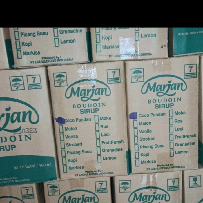 

sirup marjan 1 dus cocopandan melon