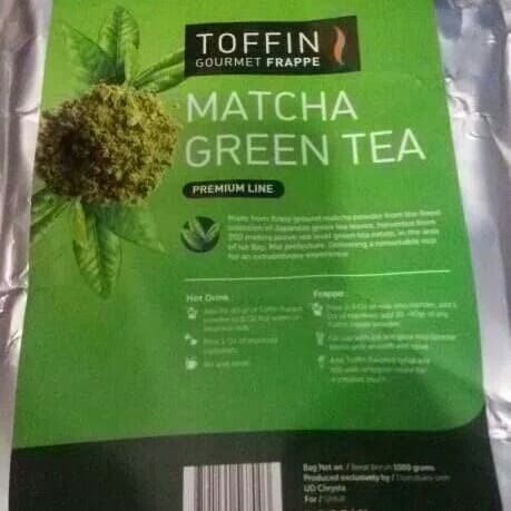 

Toffin frappe premium matcha green tea powder