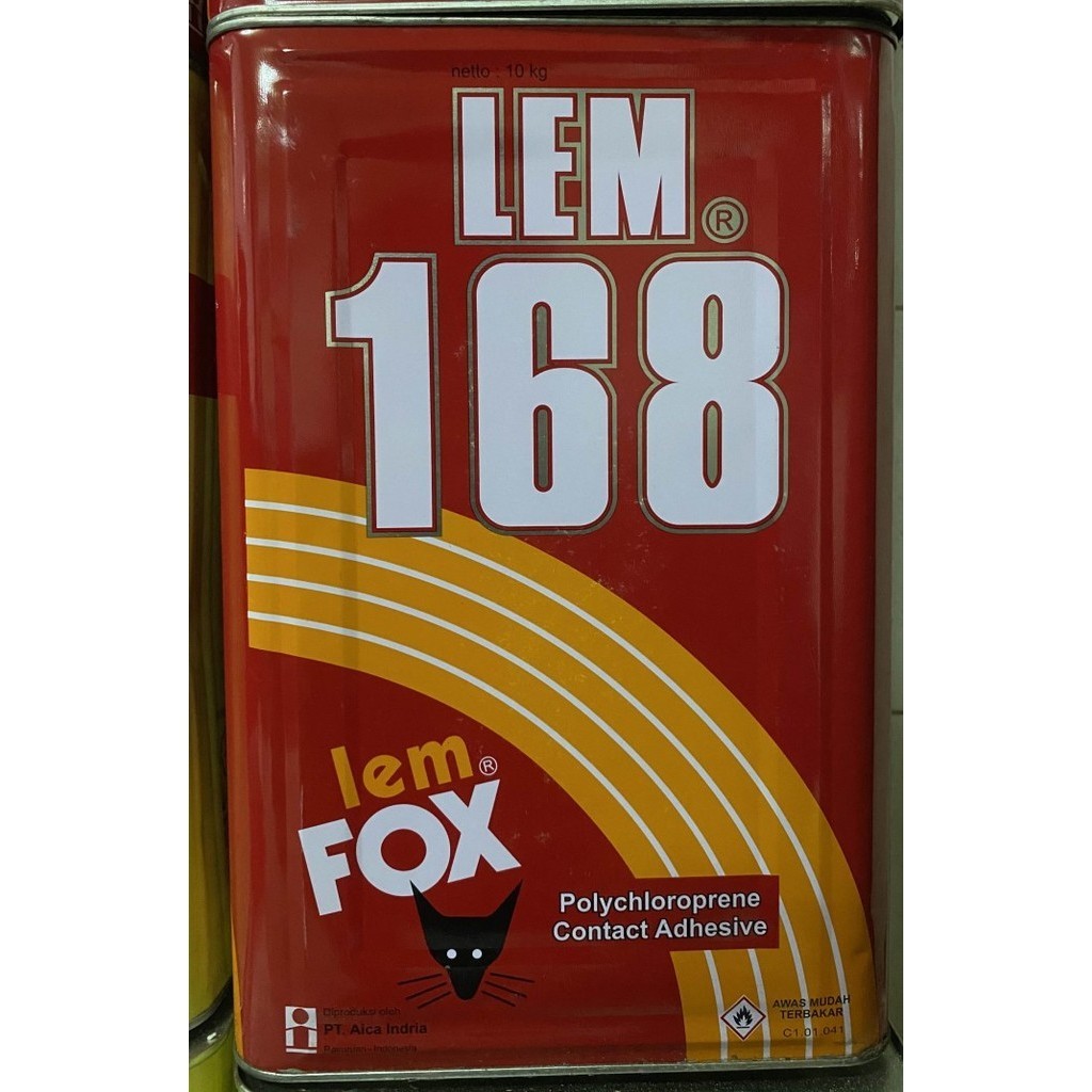 

Lem Kuning Fox 168 10Kg (Blek / Pail)