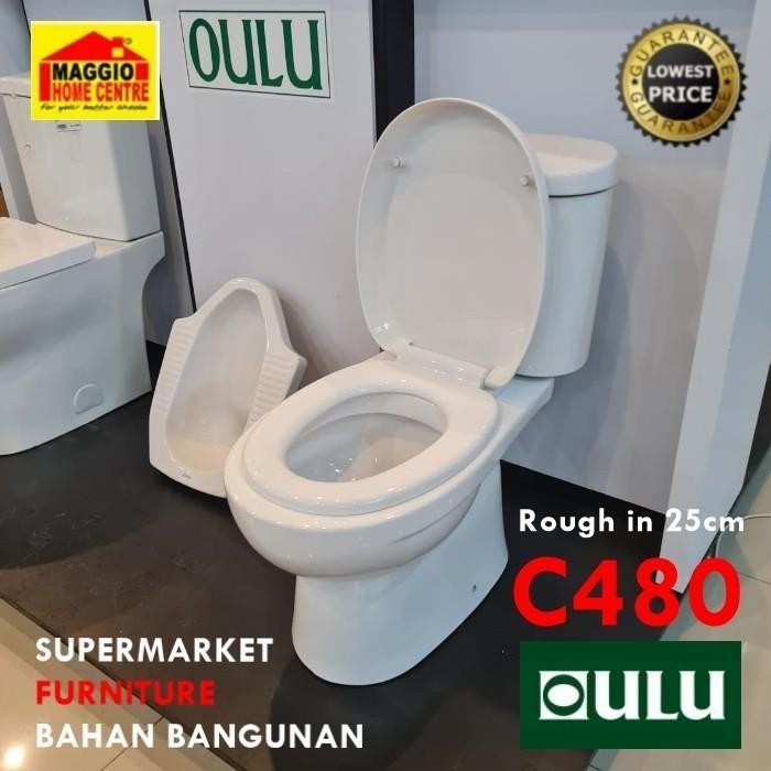 PROMO KLOSET DUDUK PINTAR - CLOSET DUDUK - C480 SOFT CLOSED - OULU