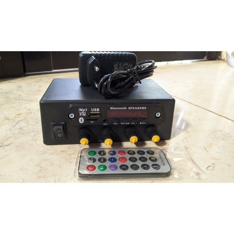 Ampli mini 12 volt mobil dan rumahan