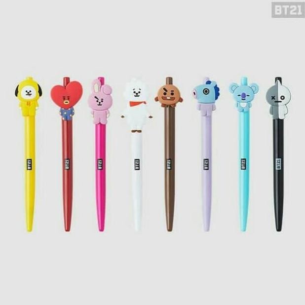 

Bt21 Gel Pen Official / Gel Pen Bt21 Officiall New!!