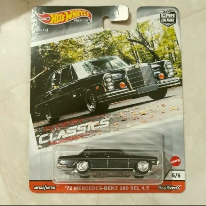 hotwheels mercedes benz 280 sel 4.5 modern classics