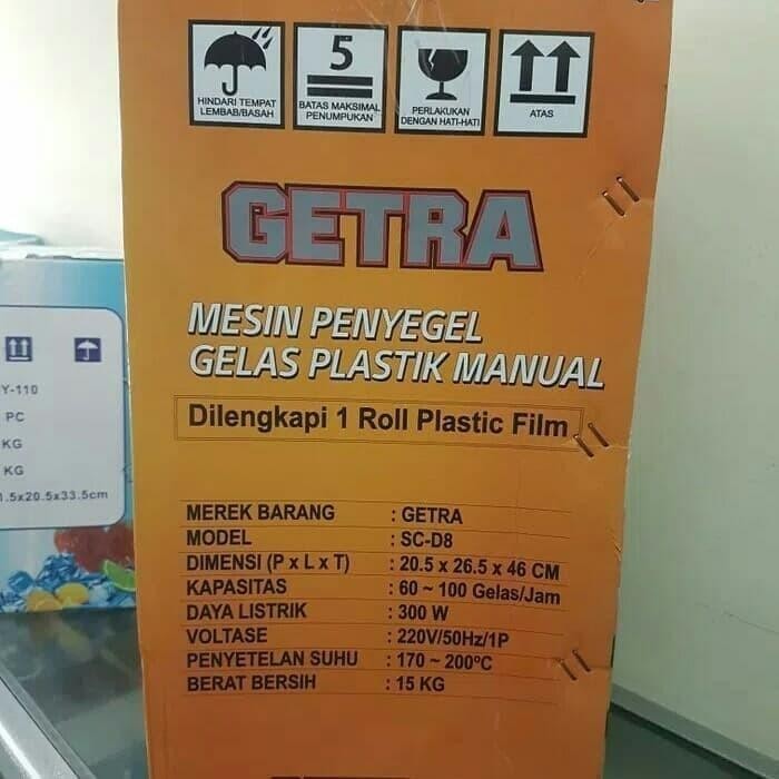 CUP SEALER GETRA SC-D8/ MESIN PRES GELAS PLASTIK