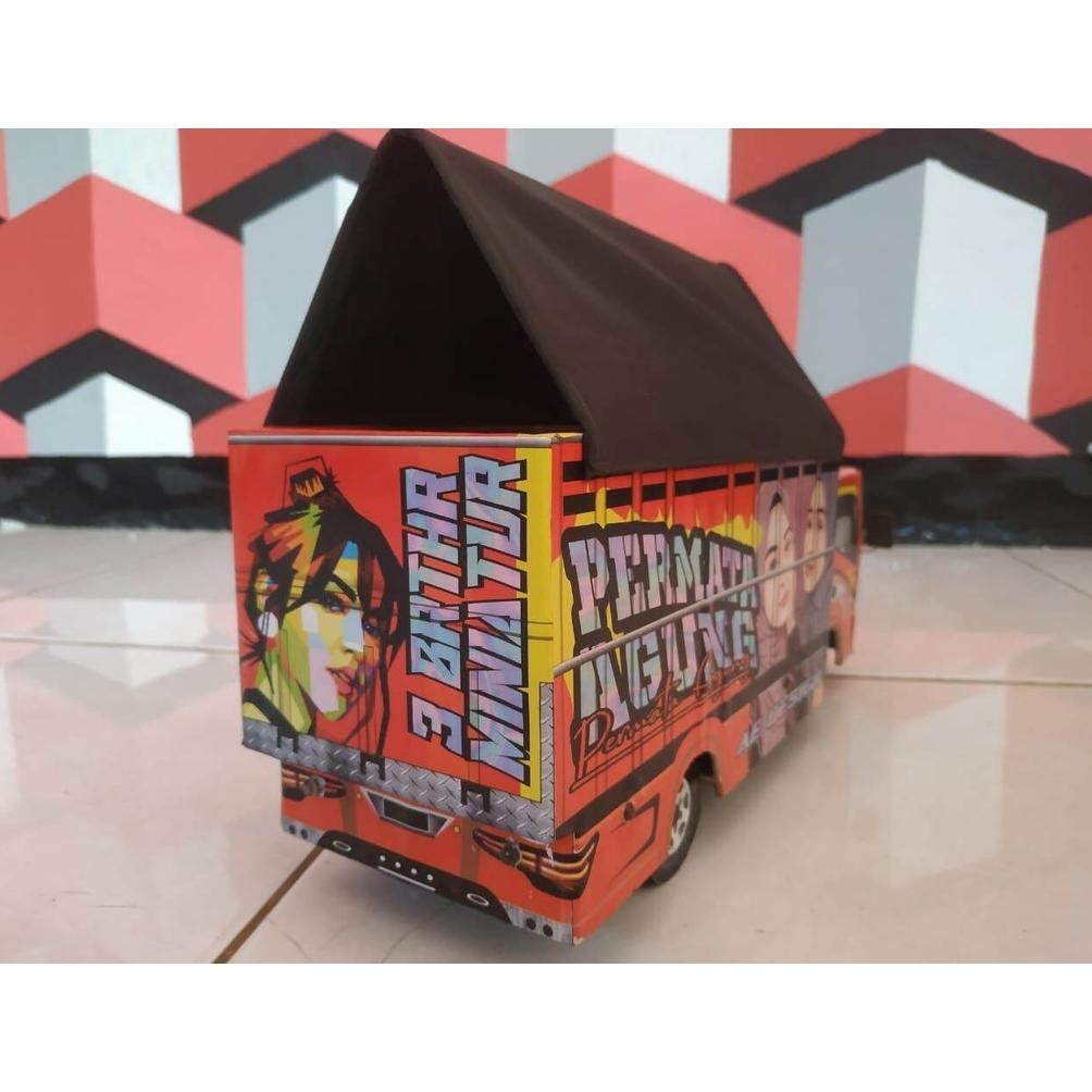 Terbaru dan Terbaik cod miniatur truk oleng permata agung variasi terpal, trek, trak, truck oleng mi