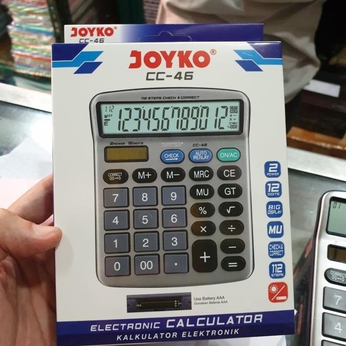 

Kekinian - kalkulator joyko cc-46