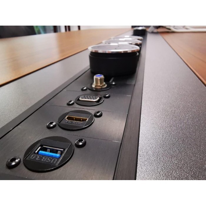 Line8 Aksesoris Usb Data, HDMI, LAN, Cat6 stop kontak socket eubiq