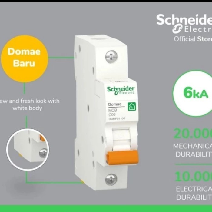 mcb 1phase 32A domae