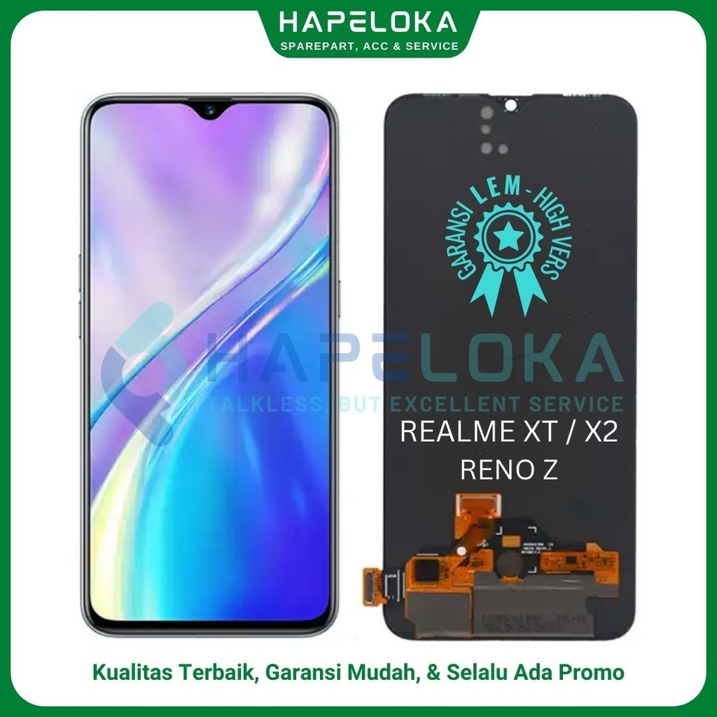 LCD TOUCHSCREEN REALME XT / REALME X2 / RENO Z - ORI COMPLETE