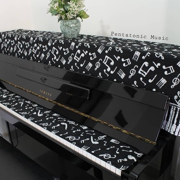 Terlaris Piano Cover Taplak Tutup Piano Bahan Batik Promo Terbaru