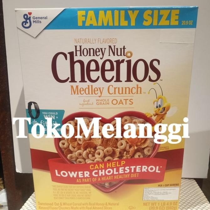 

General Mills Honey Nut Cheerios Medley Crunch 592 gr | Family Size