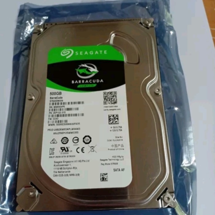 Premium Hardisk 500GB SEAGATE CCTV HDD HARDDISK GARANSI