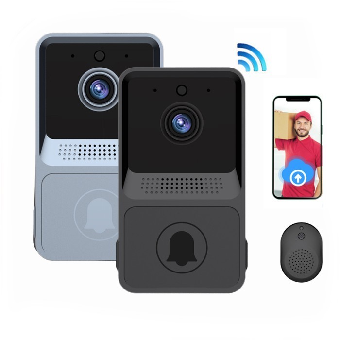 Diskon Bel Rumah dengan kamera Doorbell interkom wifi/ Kamera Wireless