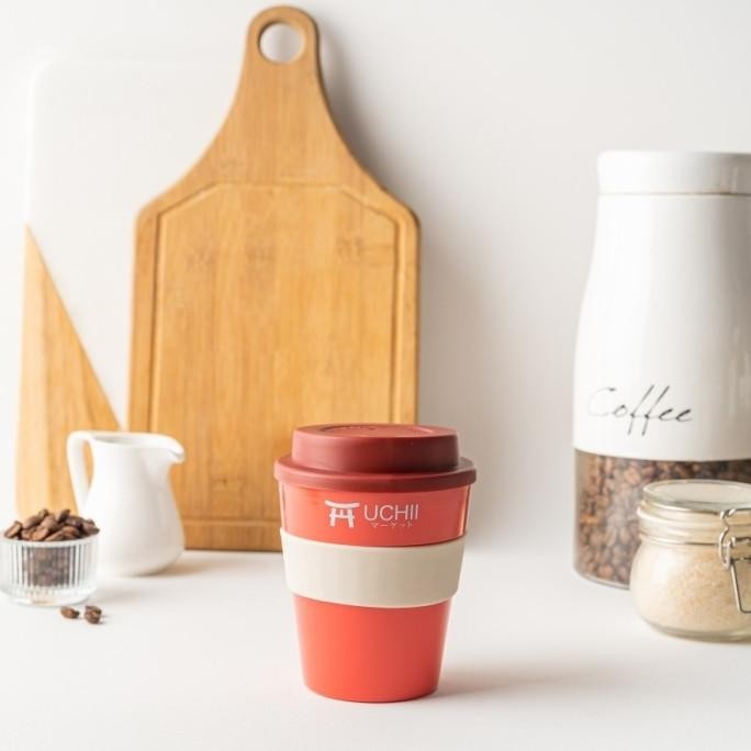 

BUY 3 GET 1 UCHII Premium Kukei Journal Notebook FREE Coffee Cup Red
