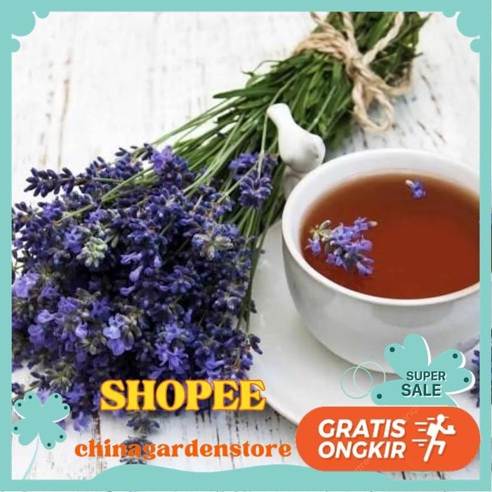 

TEH BUNGA LAVENDER / LAVENDER FLOWER TEA TISANE 30GR PRODUK PILIHAN