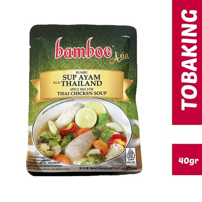 

~~~~~] Bamboe Sup Ayam Thailand 40gr Thai Chicken Soup Bumbu Instan