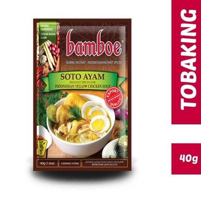 

Buruan beli] Bamboe soto ayam bumbu instan