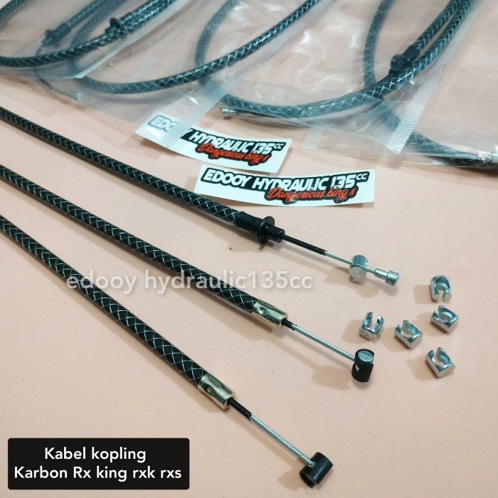 Terbaru Kabel Gas Karbon Rx King - Tali Kopling Rx King Karbon - Tali Gas Rx Promo Terlaris