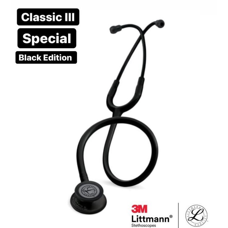 Stetoskop 3M Littmann Classic Iii Black Edition ( Littman / Litmann )