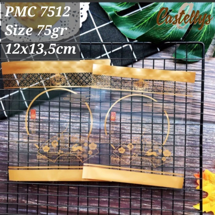 

populer] Plastik Mooncake 75gr PMC 75-12 Cookies Pia Kuker Snack dll