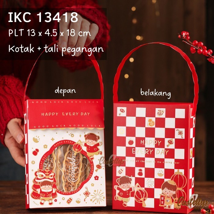 

>>>>>] Kotak Box Imlek IKC 13418 Kue Kering Cookies Nastar Hampers Sincia CNY