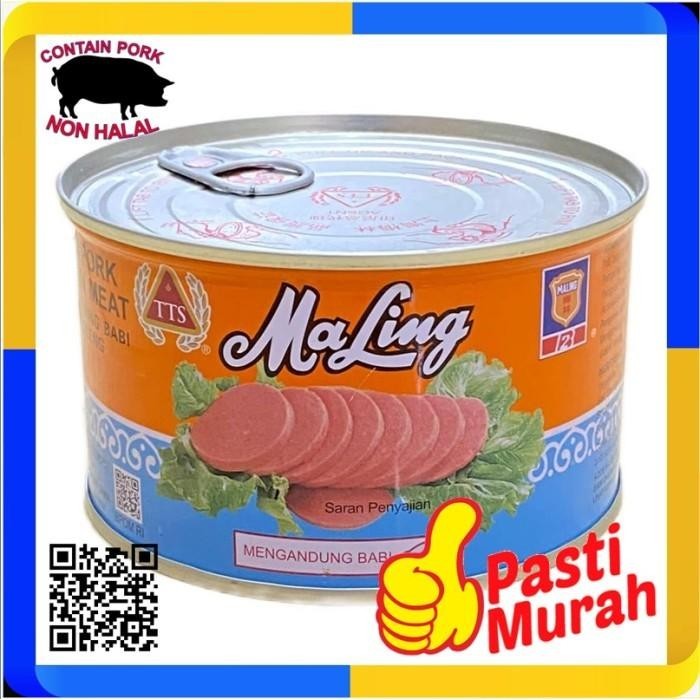 

MALING TTS KALENG BESAR PORK LUNCHEON MEAT DAGING BABI KALENG 397 GM Best Seller