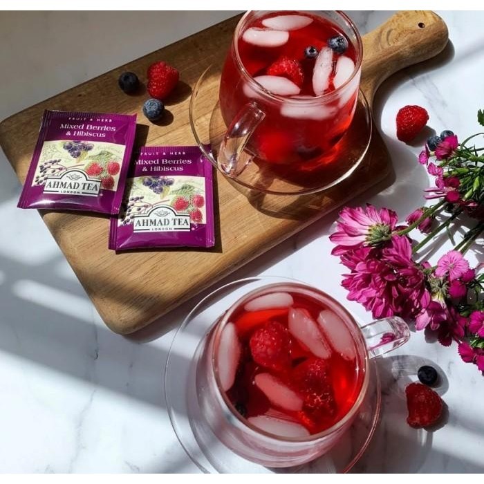

AHMAD TEA MIX BERRIES HIBISCUS INFUSION 40G TEH MIK BERI HIBISKUS Best Seller