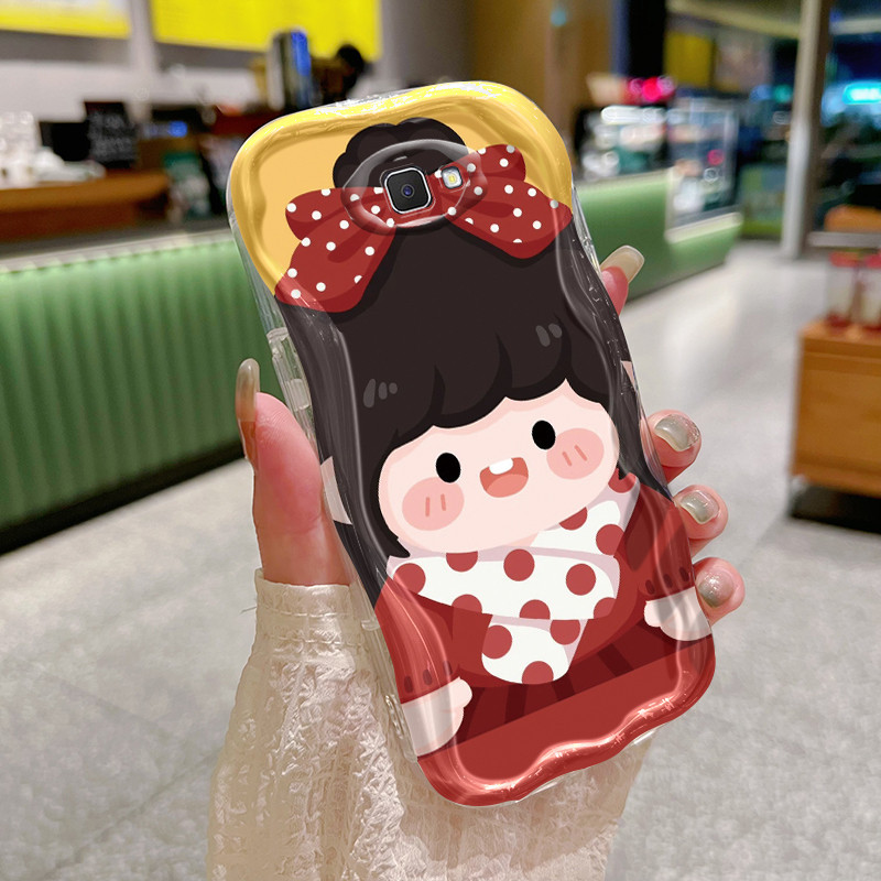 Casing Hp Samsung J7 Prime J7 Prime 2 J2 Prime Case menyenangkan pola boneka Casing HP baru ganda wa