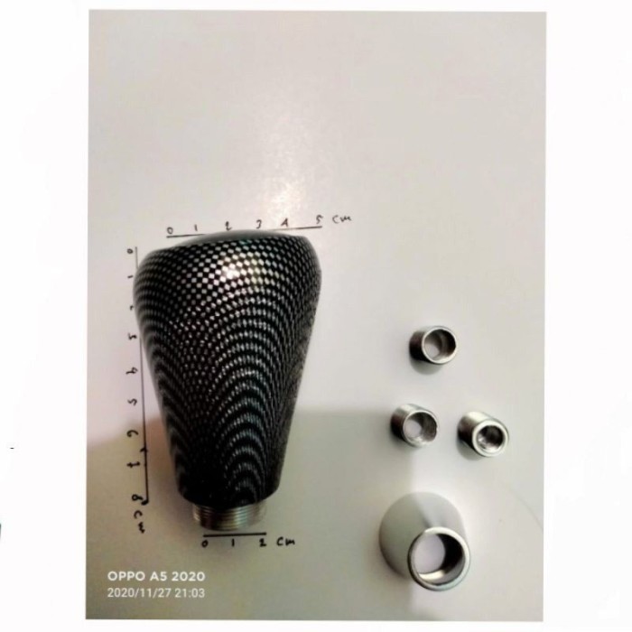 Termurah Gear Knob Handle Perseneling Mobil TERRANO NISSAN Carbon Wood