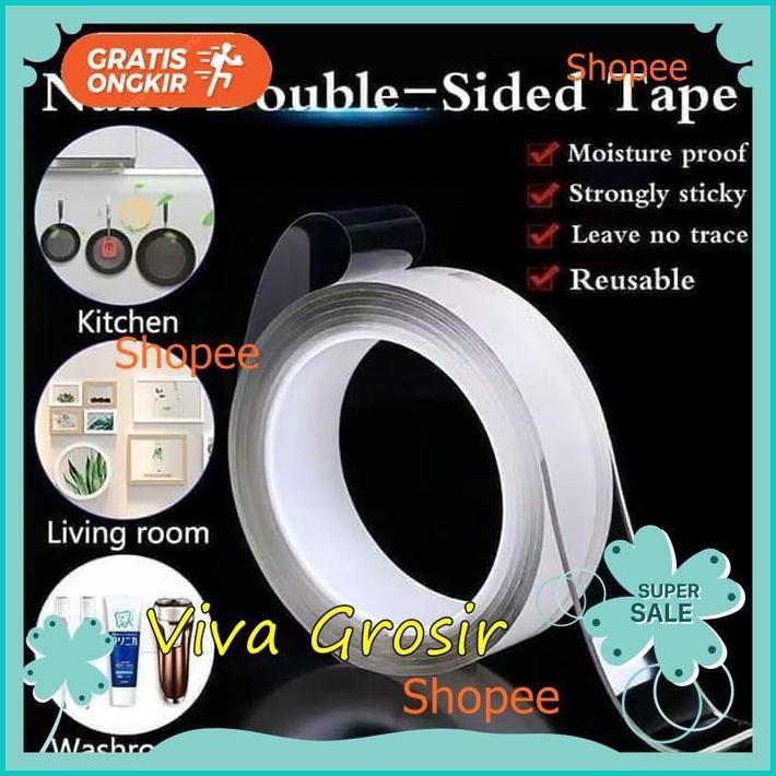 

MAGIC TAPE - DOUBLE TAPE TRANSPARAN - DOUBLE TAPE SERBAGUNA KUALITAS TERBAIK