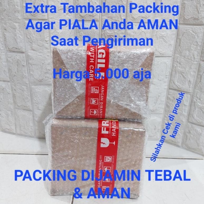 CR - Trophy Piala Sepak Bola Futsal 2 Kaki dan 1 Kaki ( 1 PAKET ) TERLARIS