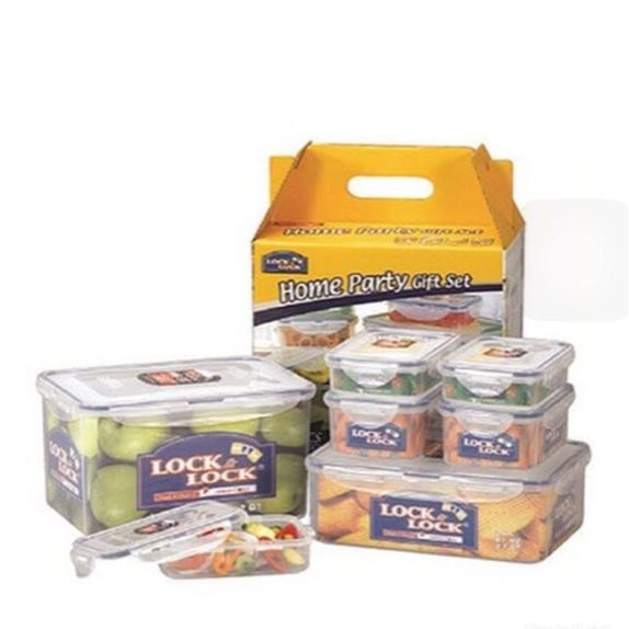 Promo Diskon Lock N Lock Gift Set 7Pcs Dr Harga Normal 600Rb Jd 437Rb