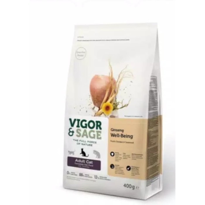 

Vigor Sage, Gingseng Makanan Kucing, Adult Cat 400G