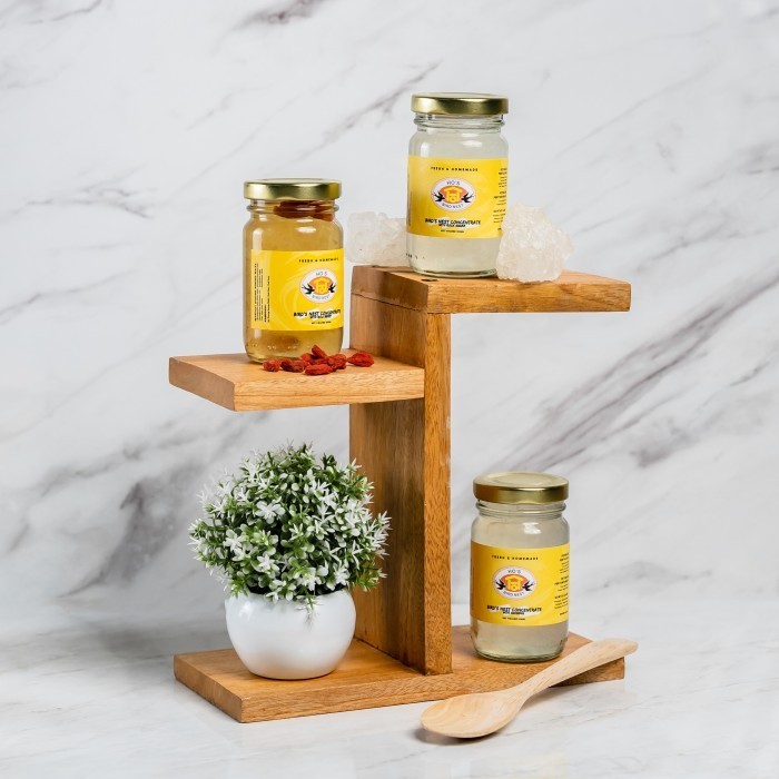 

Minuman Sarang Burung Walet Premium Ginseng / Goji Berry / Gula Batu