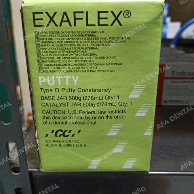 Bahan Cetak Double Impression ( Exaflex Putty )