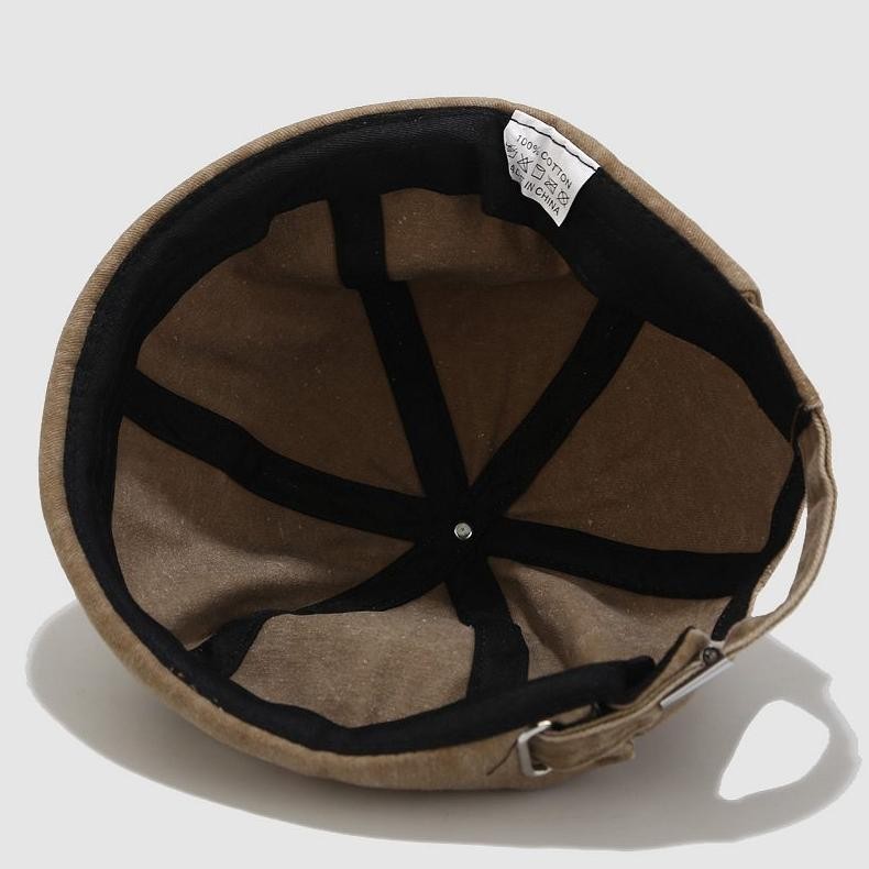 Plumid - Miki Hat Jeans Premium Topi Peci Motif Jeans Wash Premium Tp 131